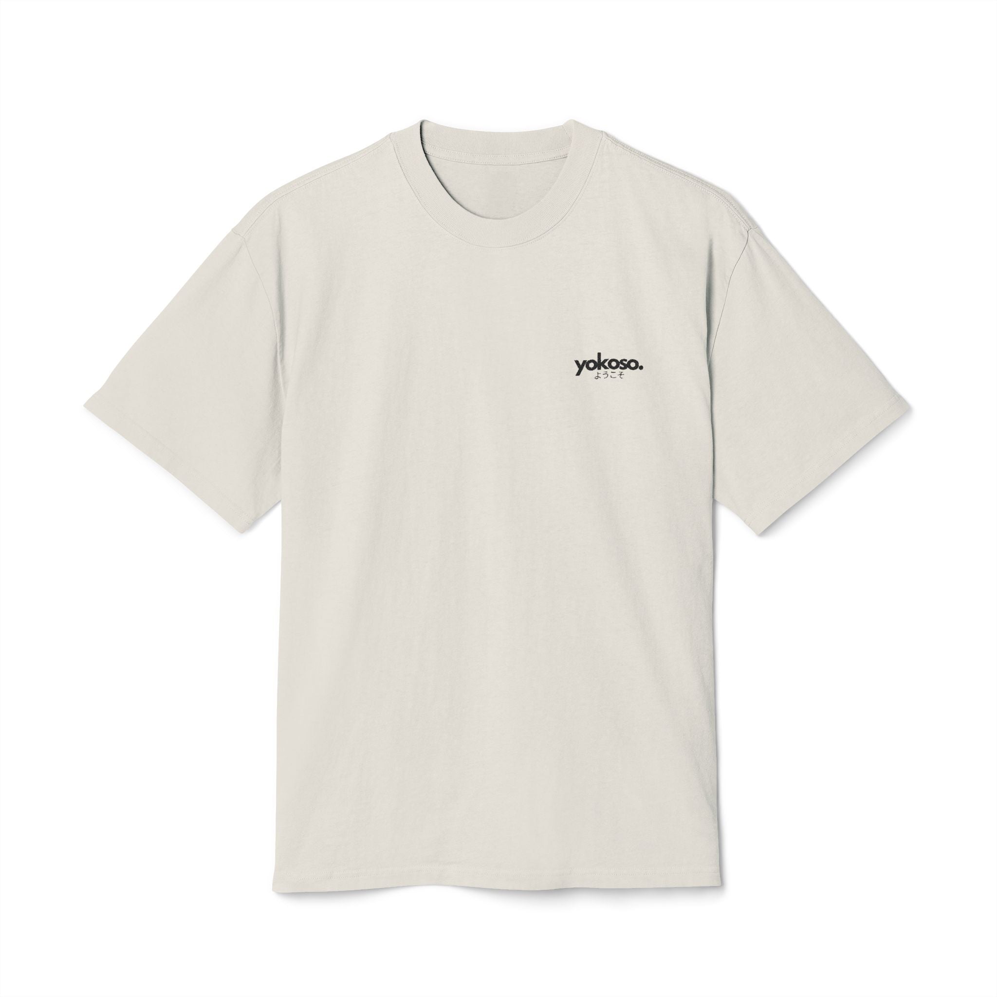 Oversized Embroidered T-Shirt - Japanese Streetwear Tee