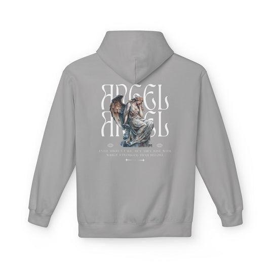 Contemplative Angel Oversized Hoodie - ANGEL ANGEL | ASCENSION