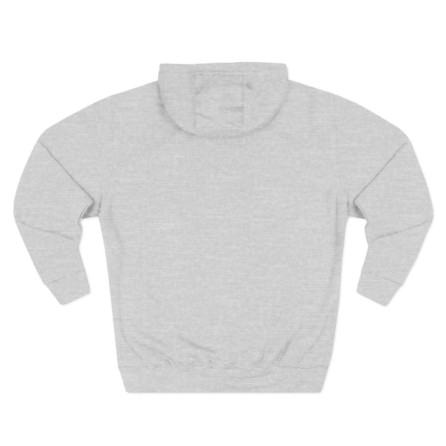 Gray hoodie on a white background