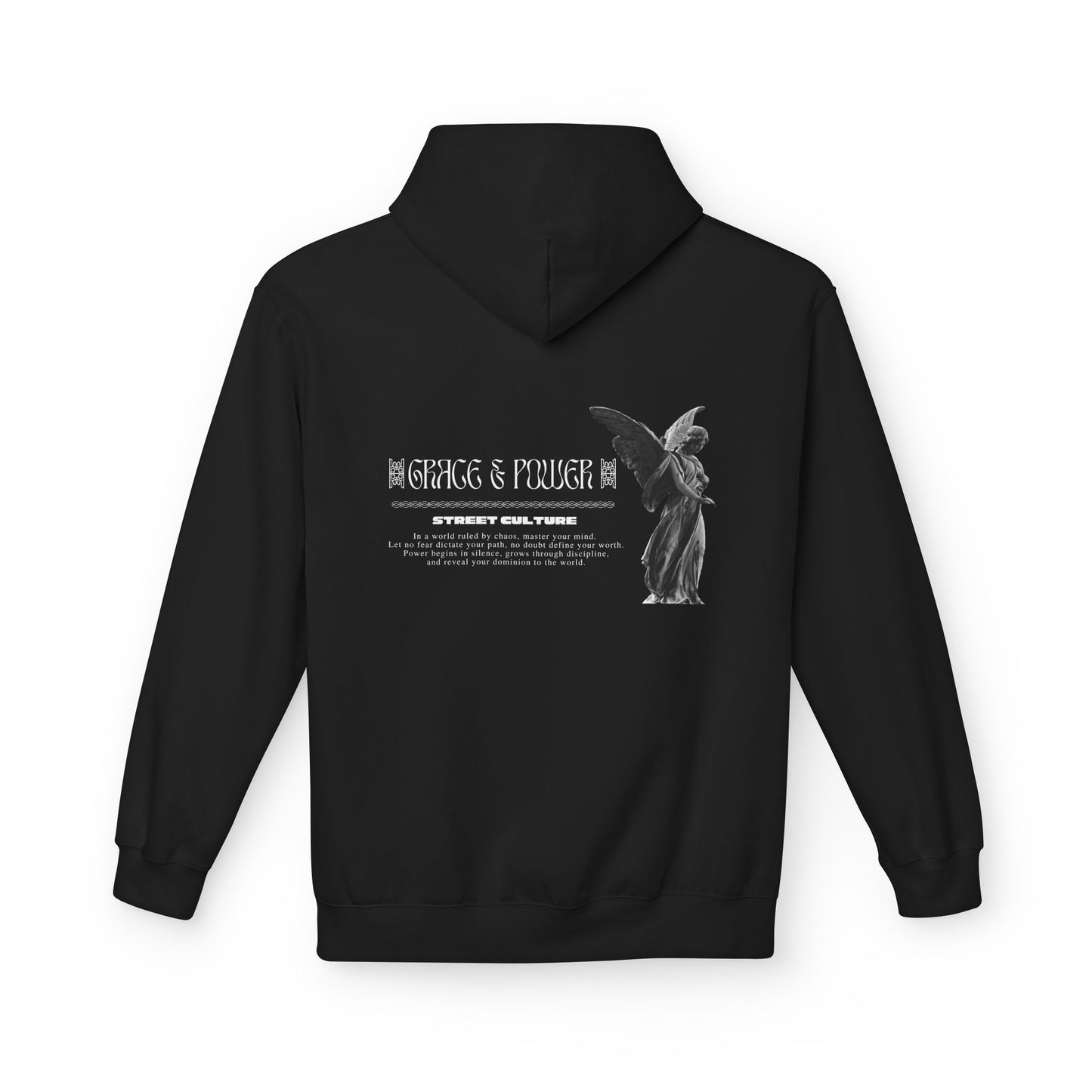 Angel Wings Oversized Hoodie - GRACE OF POWER | ASCENSION
